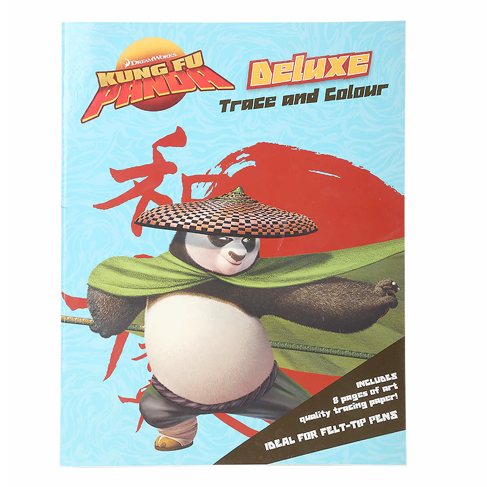 KUNG FU PANDA DELUXE TRACE AND COLOUR