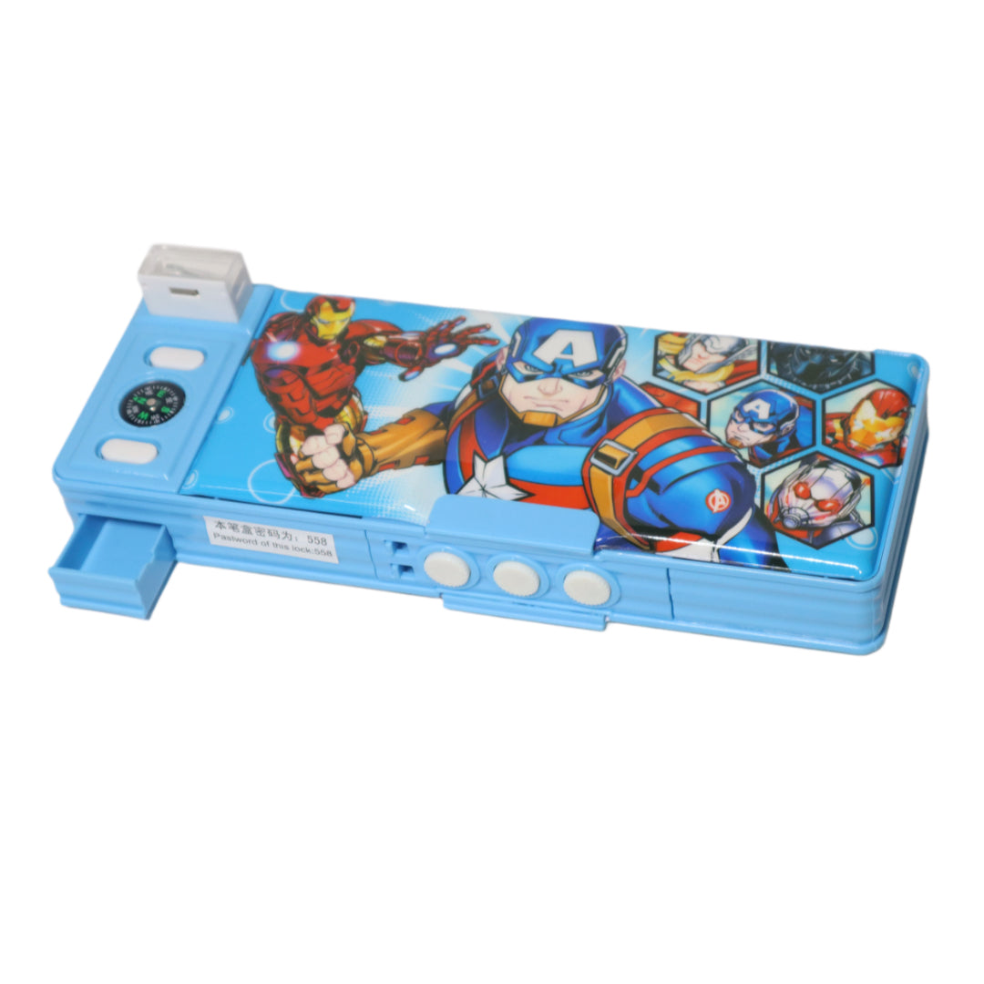 DOUBLE SIDED MAGNET N PASSWORD CAPTAIN AMERICA GEOMETRY BOX 80002