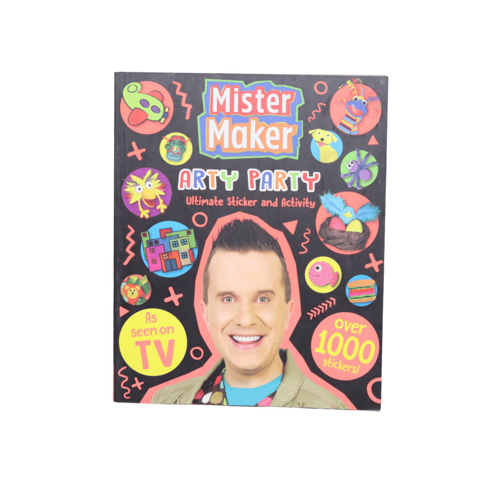 MISTER MAKER ARTY PARTY STICKER BOOK