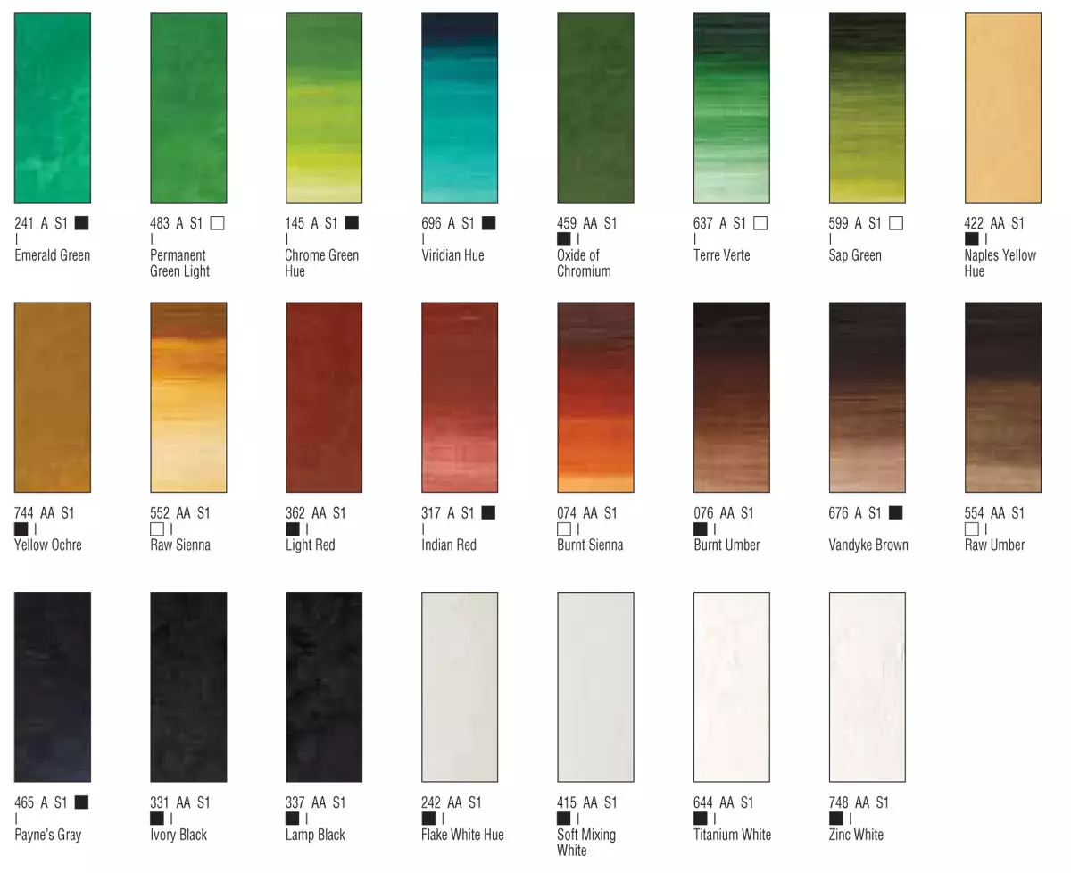 WINSOR & NEWTON WINTON OIL COLOR