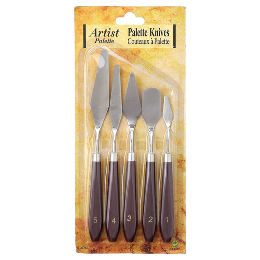 ARTIST PALLETE KNIVES SET (1-5) 5PCS