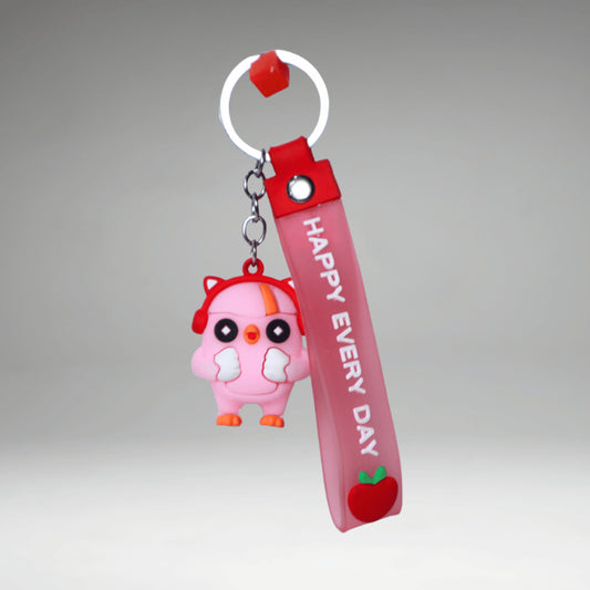 CUTE PINK CHICK KEY CHAIN