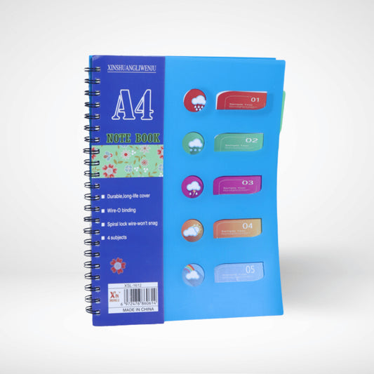 XINSHUANGLIWENJU A4 PREMIUM NOTEBOOK XSL-1612