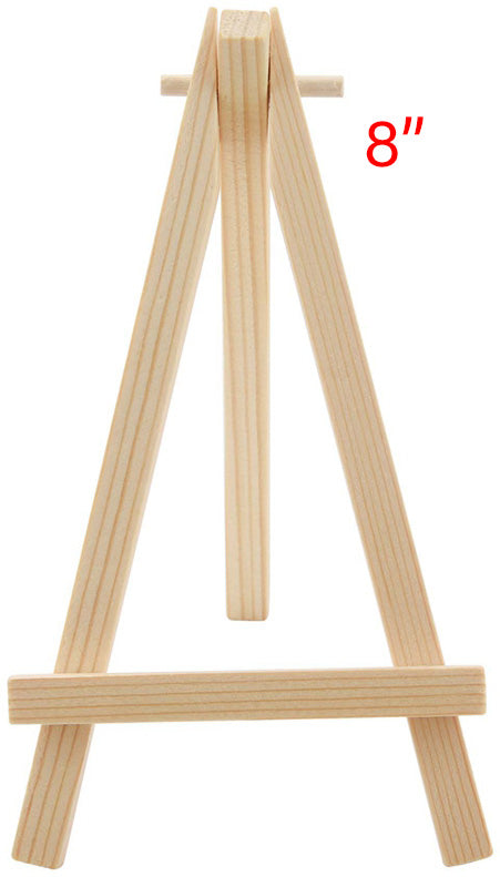 WOODEN EASEL STAND 8"