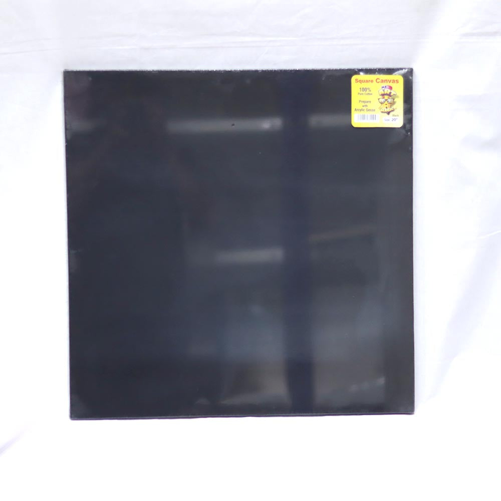 PREMIUM BLACK CANVAS SQUARE 20" 3170