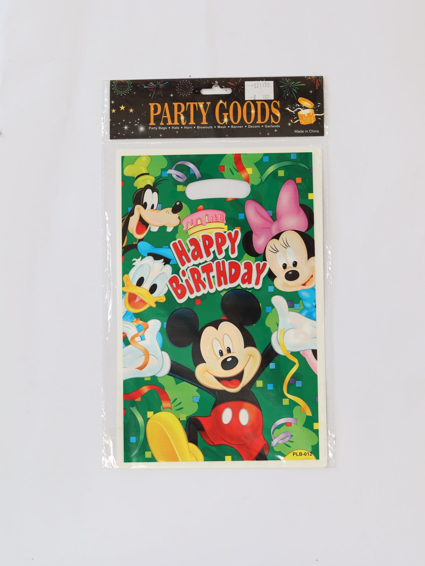 PLASTIC GOODY BAGS