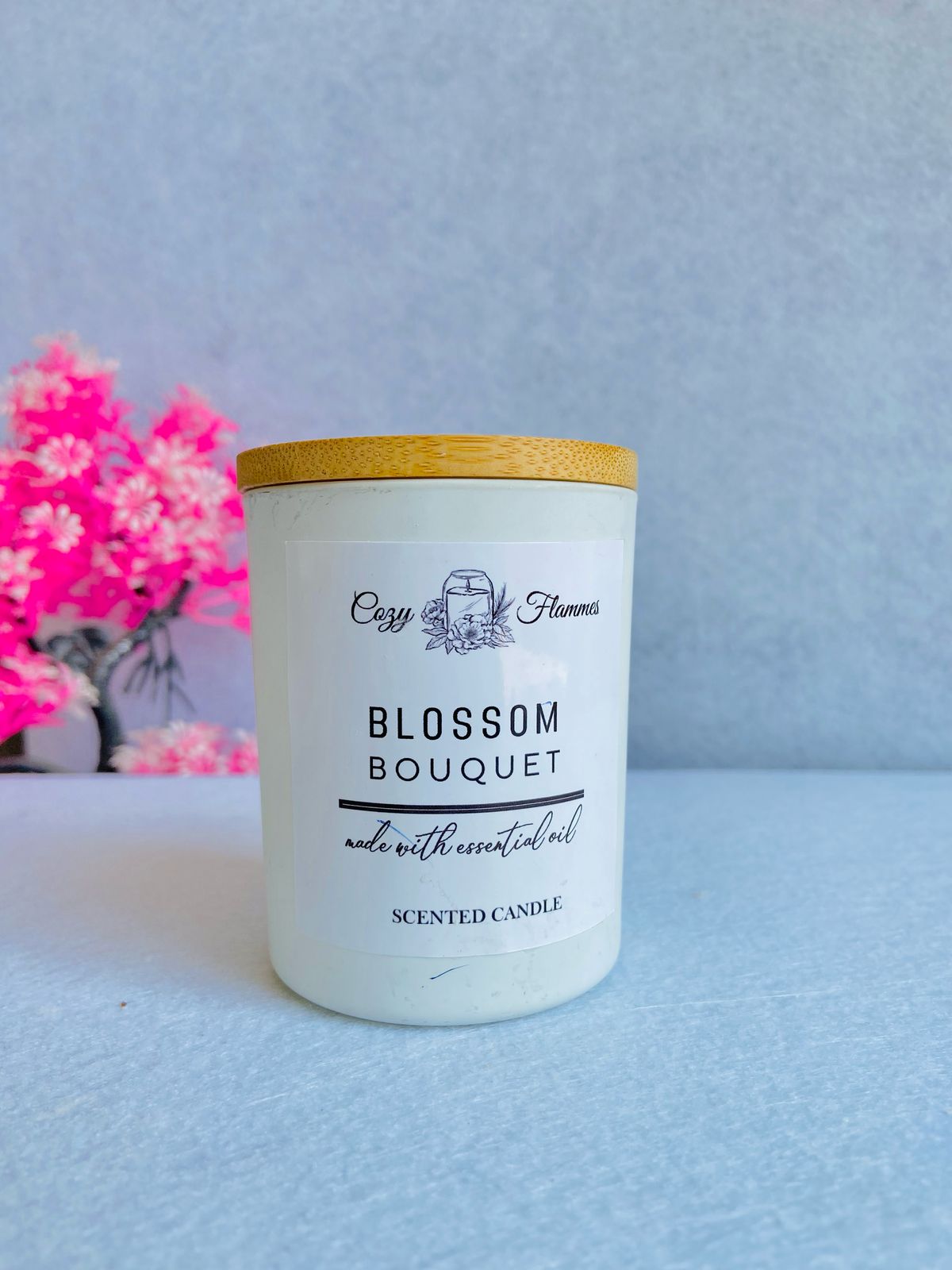 BLOSSOM BOUQUET LUXURY FLORAL SCENTED CANDLE