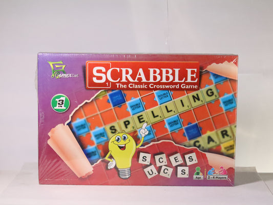 SCRABBLE THE CLASSIC CROSSWORD GAME