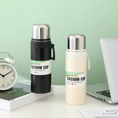WATER BOTTLE VACUUM CUP STAINLESS STEEL 700ML WB-8166