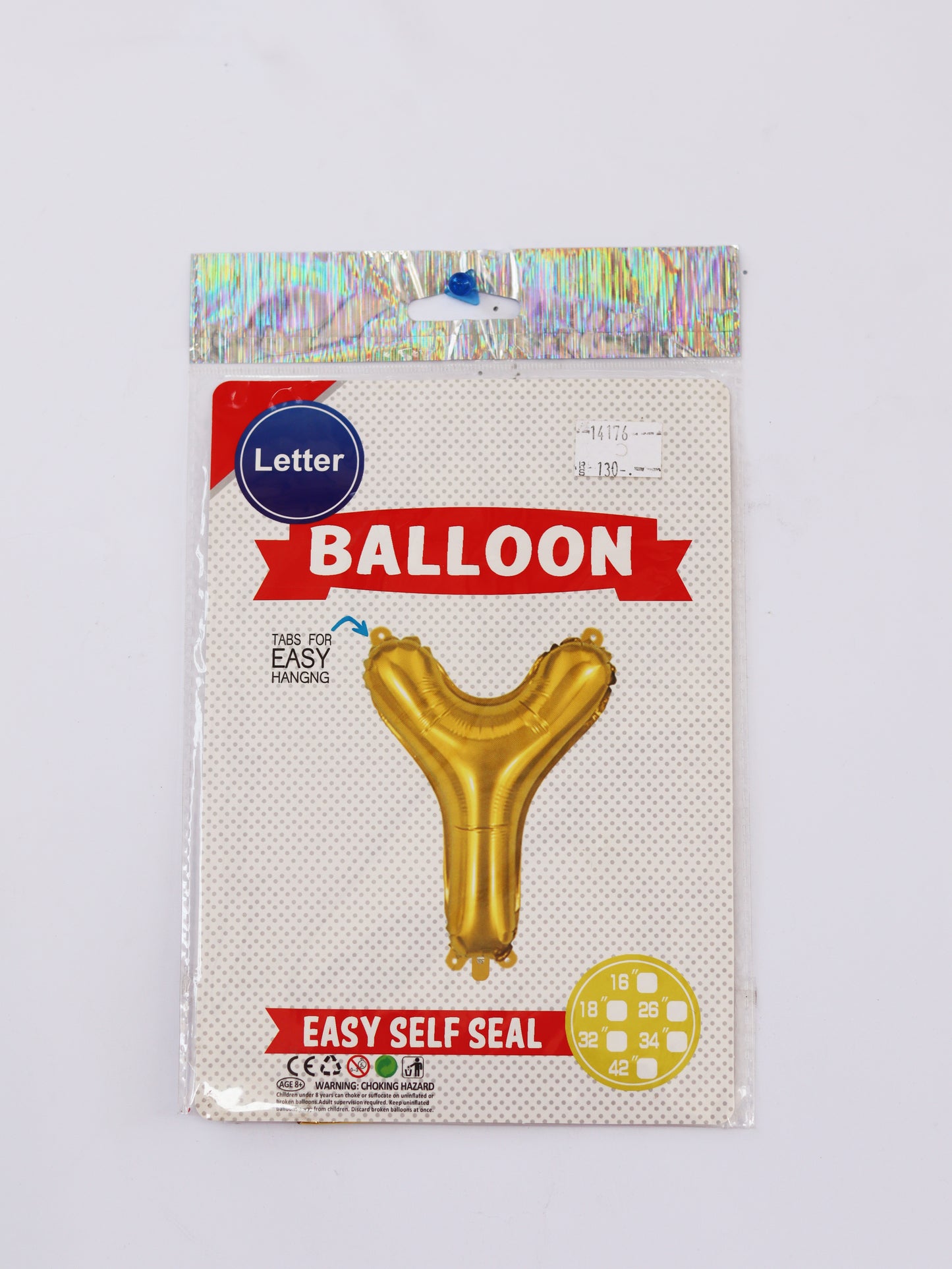 FOIL BALLOON ALPHABET