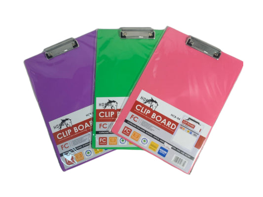 HORSE FIBER CLIP BOARD FC COLOR HCB-04