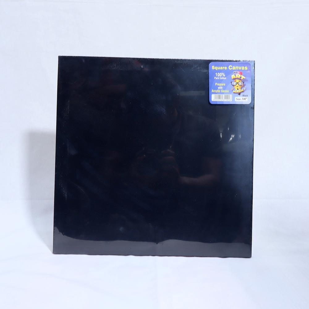 PREMIUM BLACK CANVAS SQUARE 14" 3164