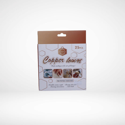 KEEPSMILING COPPER LEAVES 25PCS 0003C
