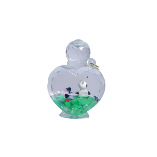 FANCY BOTTLE WITH LIQUID CHARACTER KEYCHAIN