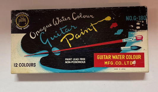 GUITAR WATERCOLOR TUBE 12 G-180