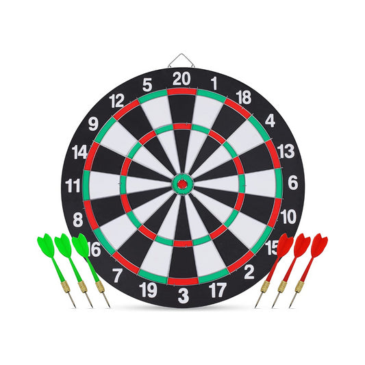 DART BOARD MEDIUM WITH DARTS 1501