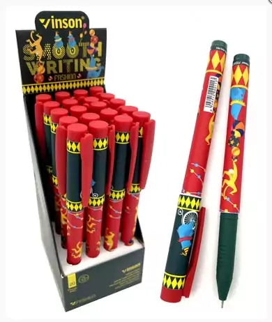 VINSON GEL INK PEN 0.7MM FASHION RED A4