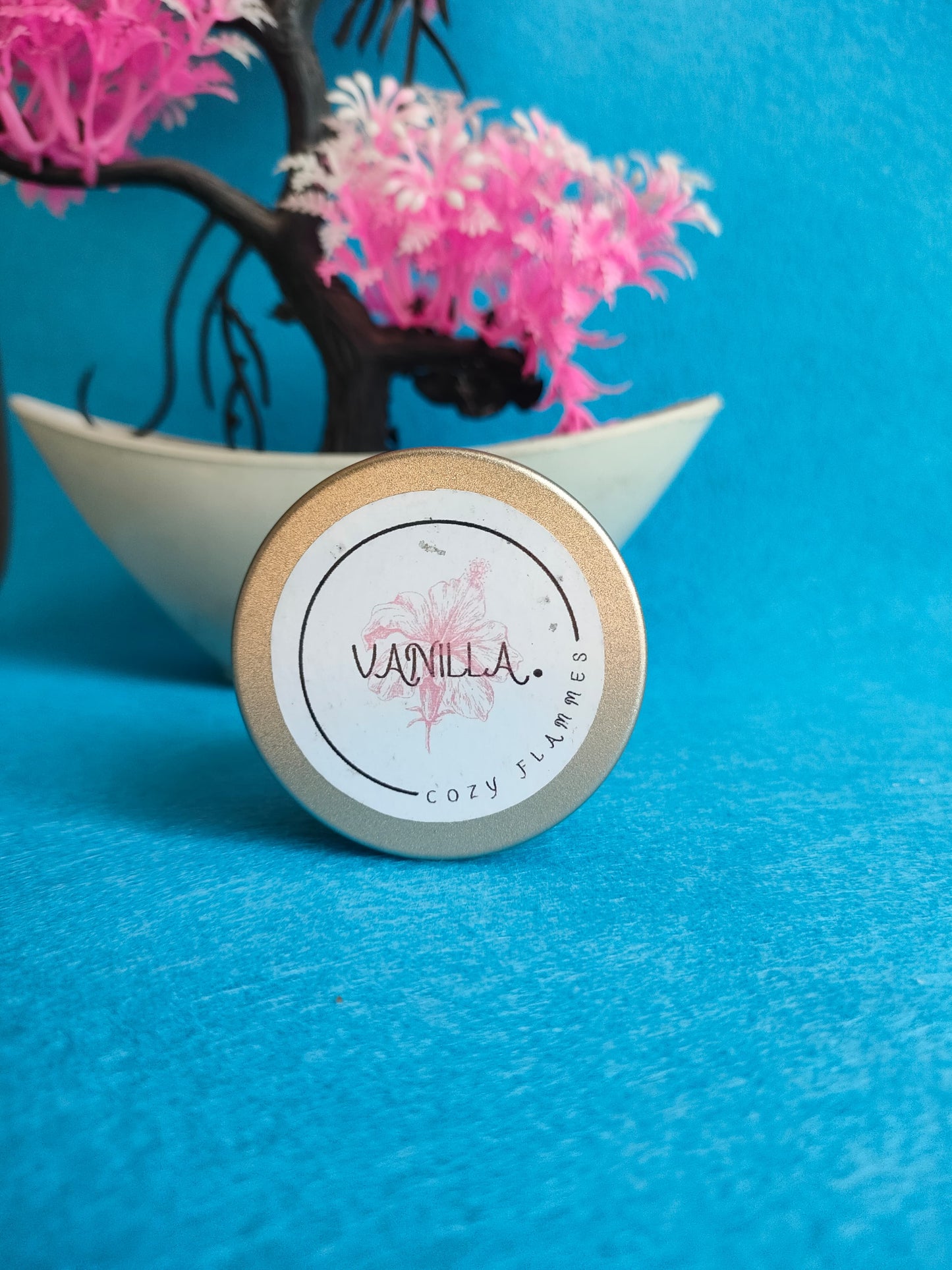 VANILLA MINI TRAVEL SCENTED CANDLE