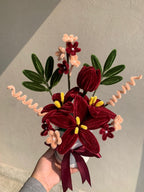 Handmade Velvet Bloom Box – Everlasting Luxury Floral Arrangement