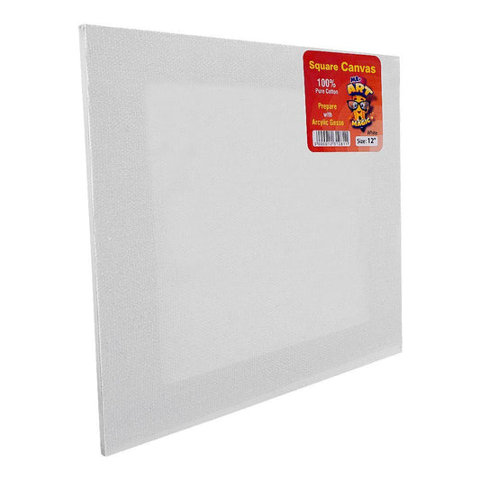 PREMIUM WHITE CANVAS SQUARE 12" 3112