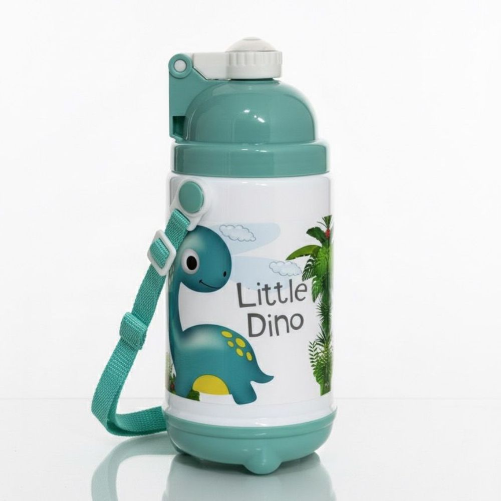 LITTLE DINO SIPPER WATER BOTTLE FOR KIDS