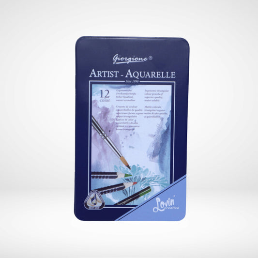 GIORGIONE ARTIST AQUARELLE 12 COLORS G-SR12