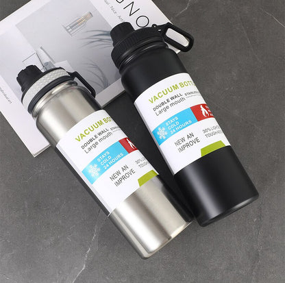 WATER BOTTLE VACUUM STAINLESS STEEL 800ML