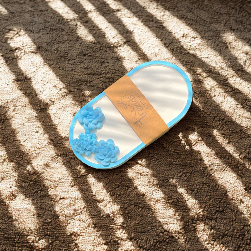 Oval Tray With Cactus