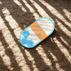 Oval Tray With Cactus