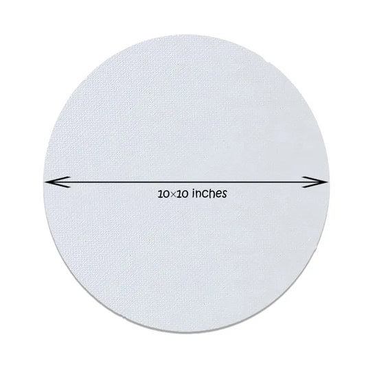 CANVAS BOARD SIMPLE ROUND 10"