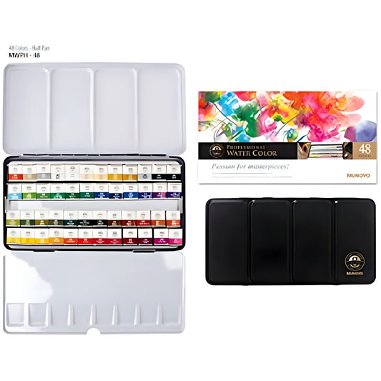 MUNGYO PROFESSIONAL WATER COLOR 48PCS