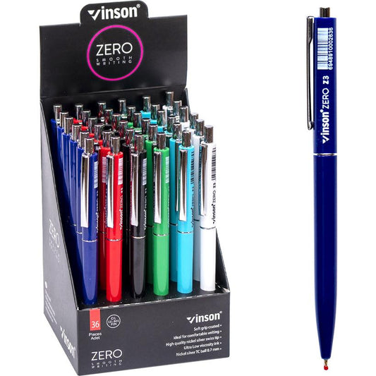 VINSON ZERO BALLPOINT 0.7MM MULTI COLOR Z3
