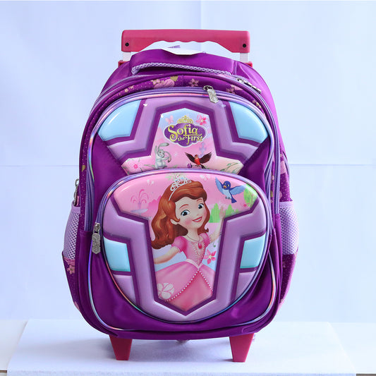 TROLLEY BAG 15" GIRLS SOFIA ALUMINIUM 777