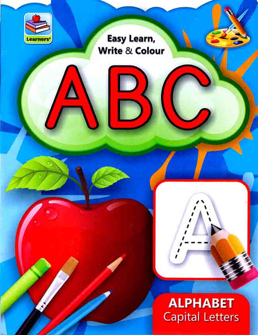 EASY LEARN, WRITE & COLOUR CAPITAL ABC