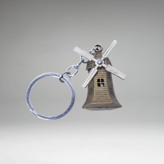 CASTLE WITH FAN KEY CHAIN