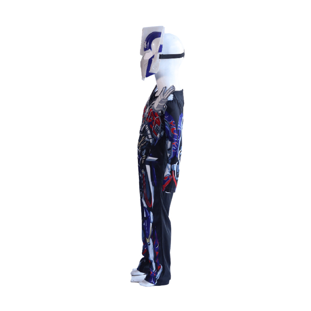 COSTUME TRANSFORMER BLUE SUIT MEDIUM