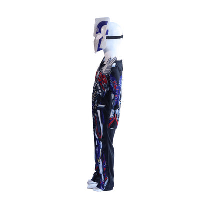 COSTUME TRANSFORMER BLUE SUIT MEDIUM