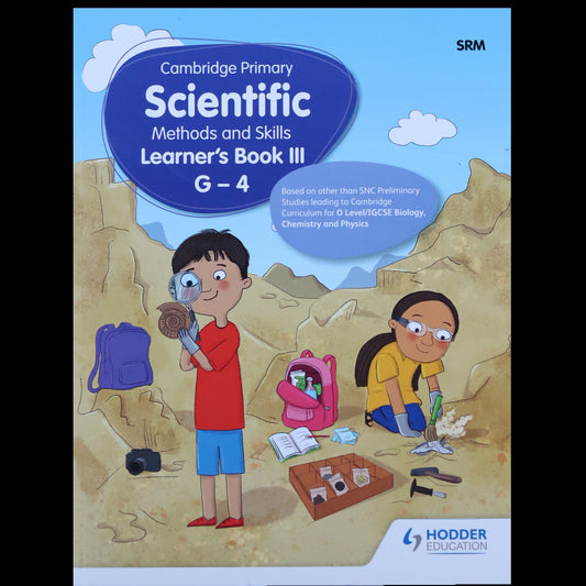 CAMBRIDGE PRIMARY SCIENTIFIC METHODS LEARNERS BOOK 3 G-4 C