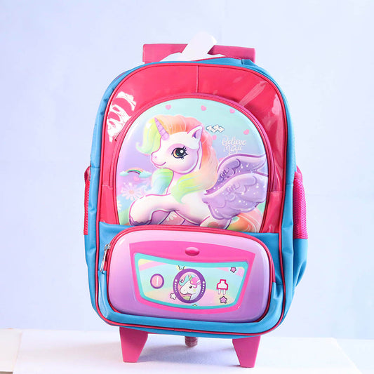 TROLLEY BAG 17" GIRLS UNICORN