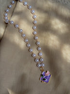 Bridgerton Inspired Vintage Charm Pearl Pendant Necklace