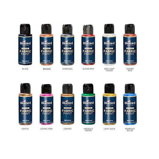 BLUE BIRD FABRIC PAINT 100ML