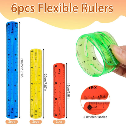 BOSS FLEXIBLE RULER 12"