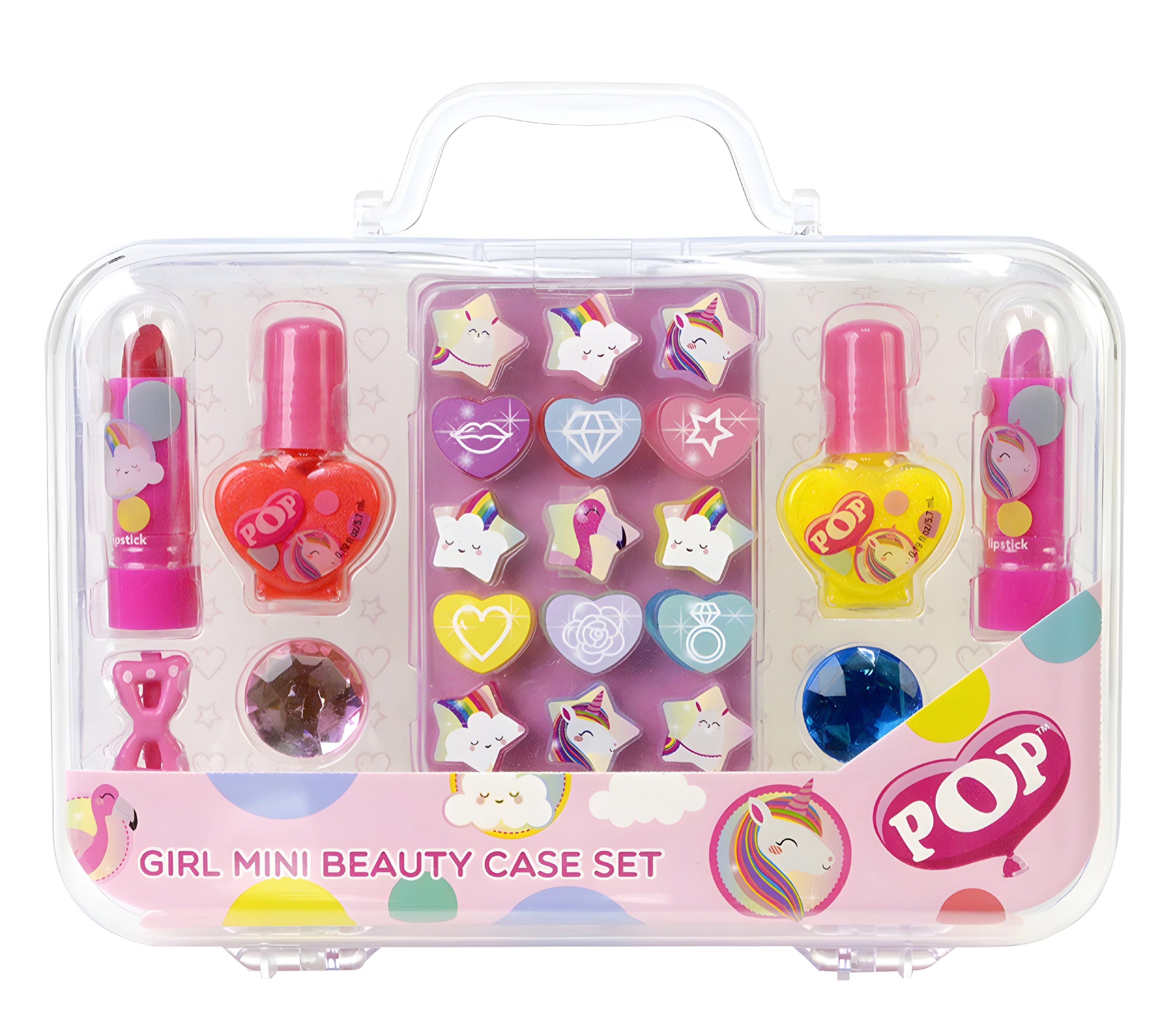 Pop Girl Mini Beauty Case Set – Unicorn Edition