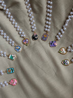 Bridgerton Inspired Vintage Charm Pearl Pendant Necklace