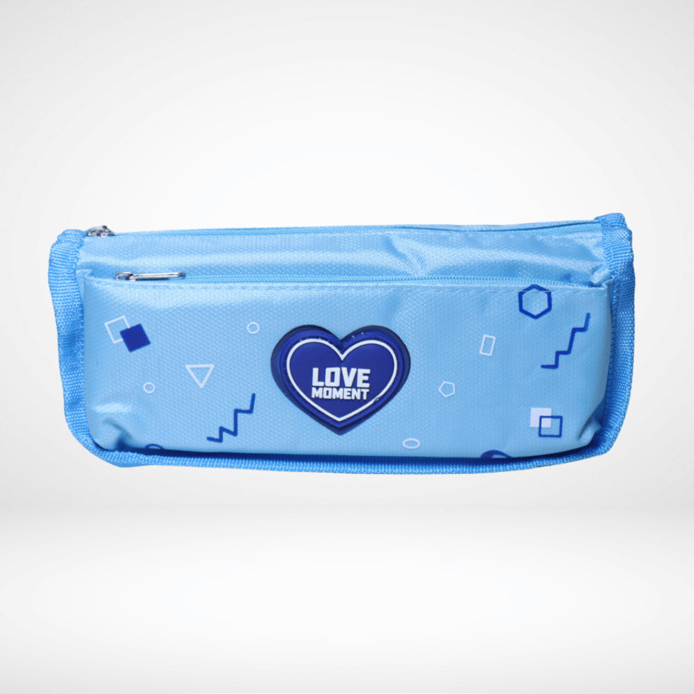 PENCIL POUCH FABRIC HEART