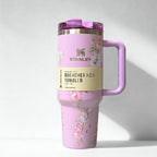 Floral Stanley Flowstate Tumbler 'The Quencher H2.0' 1.18L