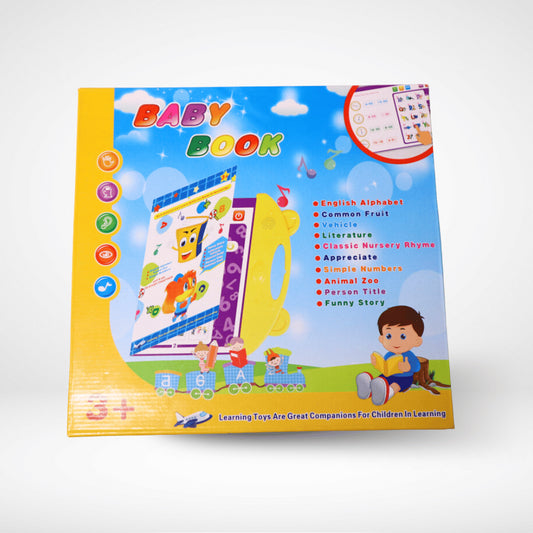 BABY ELECTRONIC LEARNING ACTIVITY BOOK WITH SOUND