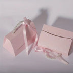 Elegant Pearl Ribbon Gift Box
