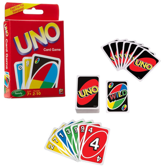 UNO FAMILY CARD GAME FUN ACTIVITY GAME