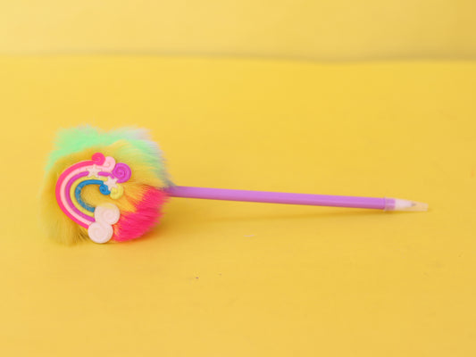 RAINBOW FLUFFY BALLPOINT